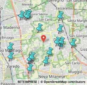 Mappa Via G.Verga, 20033 Desio MB, Italia (2.19895)