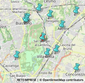 Mappa Via Osculati, 20853 Monza MB, Italia (2.29417)
