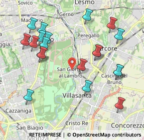 Mappa Via Osculati, 20853 Monza MB, Italia (2.2105)