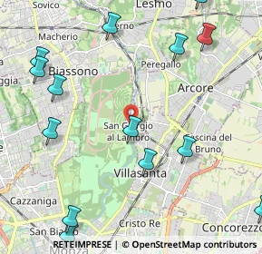 Mappa Via Osculati, 20853 Monza MB, Italia (2.892)