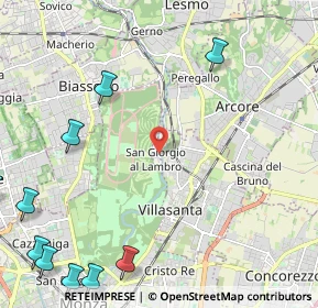 Mappa Via Osculati, 20853 Monza MB, Italia (3.55273)