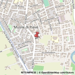 Mappa Via Martiri, 139, 30024 Musile di Piave, Venezia (Veneto)