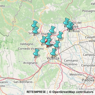 Mappa Via Antonio Fogazzaro, 36030 Costabissara VI, Italia (10.66462)