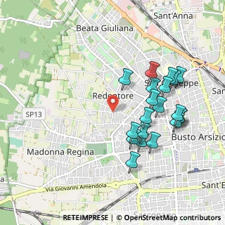 Mappa Via Veroncorella, 21052 Busto Arsizio VA, Italia (0.959)