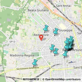 Mappa Via Veroncorella, 21052 Busto Arsizio VA, Italia (1.34)