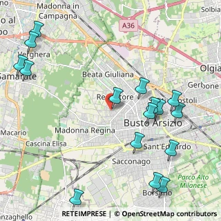 Mappa Via Veroncorella, 21052 Busto Arsizio VA, Italia (2.66938)