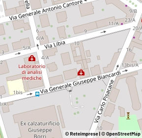 Mappa Via Libia, 21052 Busto Arsizio VA, Italia (0.05)