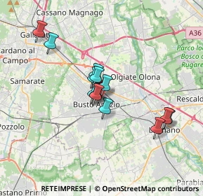 Mappa Via Libia, 21052 Busto Arsizio VA, Italia (2.70462)