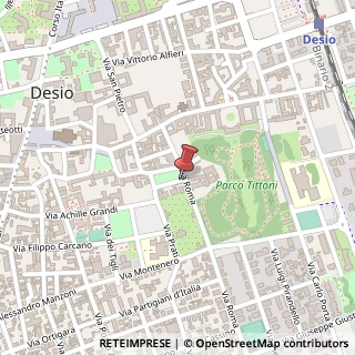 Mappa Piazza Martiri di Fossoli, 22, 20832 Desio, Monza e Brianza (Lombardia)