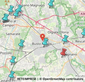 Mappa Via Roberto Culin, 21052 Busto Arsizio VA, Italia (6.44071)