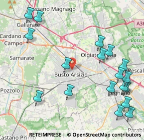 Mappa Via Roberto Culin, 21052 Busto Arsizio VA, Italia (5.24056)