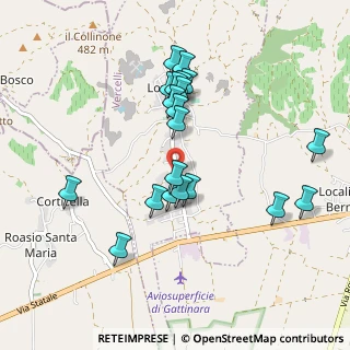 Mappa Via Prato Rovere, 13045 Lozzolo VC, Italia (0.885)
