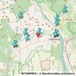 Mappa Via Prato Rovere, 13045 Lozzolo VC, Italia (4.38308)