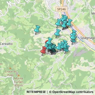 Mappa Contrada Mastini di Piana, 36078 Valdagno VI, Italia (0.68621)