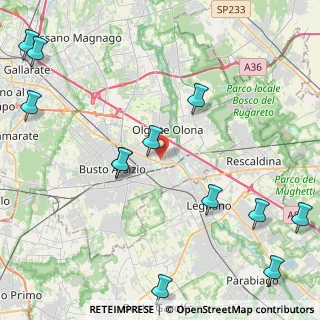 Mappa Via A. di Dio, 21057 Olgiate Olona VA, Italia (5.98692)