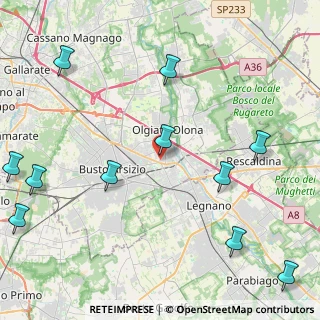 Mappa Via A. di Dio, 21057 Olgiate Olona VA, Italia (5.76727)