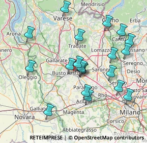 Mappa Via A. di Dio, 21057 Olgiate Olona VA, Italia (15.5595)