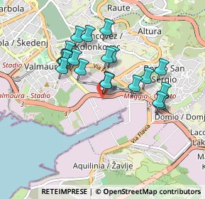 Mappa Via Caboto Giovanni E Sebastiano, 34147 Trieste TS, Italia (0.8145)