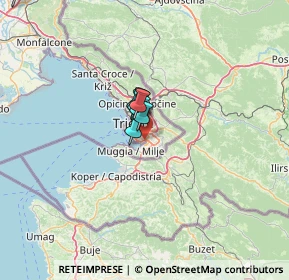 Mappa Via Caboto Giovanni E Sebastiano, 34147 Trieste TS, Italia (27.91692)