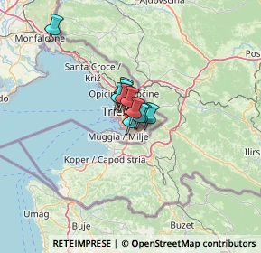 Mappa Via Caboto Giovanni E Sebastiano, 34147 Trieste TS, Italia (5.43727)