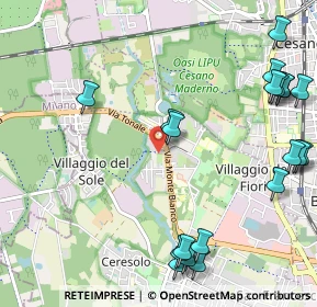 Mappa Via Moncenisio, 20812 Limbiate MB, Italia (1.3985)