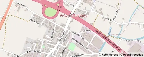 Mappa Palazzolo sull'Oglio