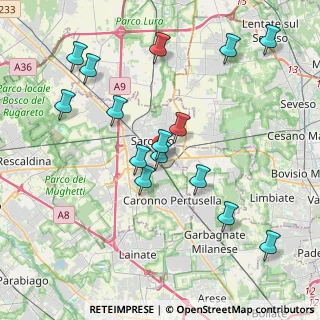 Mappa Via San Solutore, 21047 Saronno VA, Italia (4.11267)