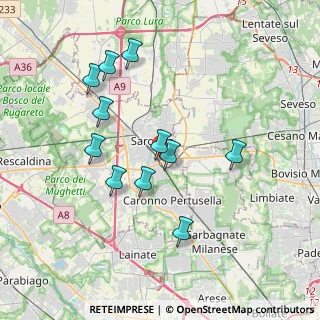 Mappa Via San Solutore, 21047 Saronno VA, Italia (3.46545)