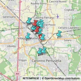 Mappa Via San Solutore, 21047 Saronno VA, Italia (1.301)