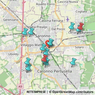 Mappa Via San Solutore, 21047 Saronno VA, Italia (1.886)