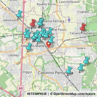 Mappa Via San Solutore, 21047 Saronno VA, Italia (1.9395)