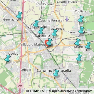 Mappa Via San Solutore, 21047 Saronno VA, Italia (2.38077)