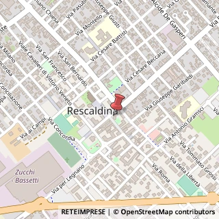Mappa Via B. Melzi, 2, 20027 Rescaldina, Milano (Lombardia)