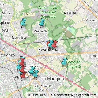 Mappa Piazza della Chiesa, 20027 Rescaldina MI, Italia (2.41133)