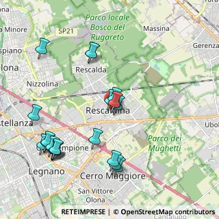Mappa Piazza della Chiesa, 20027 Rescaldina MI, Italia (2.246)
