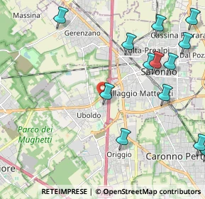 Mappa Via Spinella, 21040 Uboldo VA, Italia (2.71769)