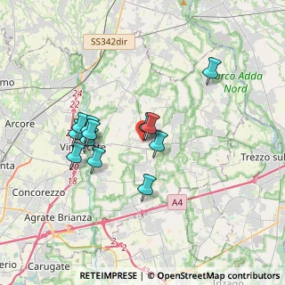 Mappa Via Giuseppe Mazzini, 20882 Bellusco MB, Italia (3.085)