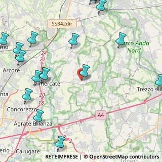 Mappa Via Giuseppe Mazzini, 20882 Bellusco MB, Italia (6.559)