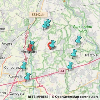 Mappa Via Giuseppe Mazzini, 20882 Bellusco MB, Italia (4.06)