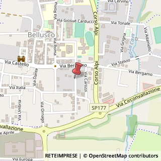 Mappa Via Papa Giovanni XXIII, 6, 20882 Bellusco, Monza e Brianza (Lombardia)