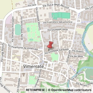 Mappa Via Garibaldi, 13, 20871 Vimercate, Monza e Brianza (Lombardia)