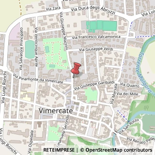 Mappa Via Giuseppe Mazzini, 34, 20871 Vimercate, Monza e Brianza (Lombardia)
