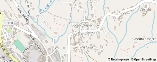 Mappa Andorno Micca