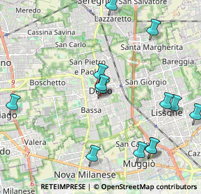 Mappa Via Olmetto, 20033 Desio MB, Italia (2.38308)