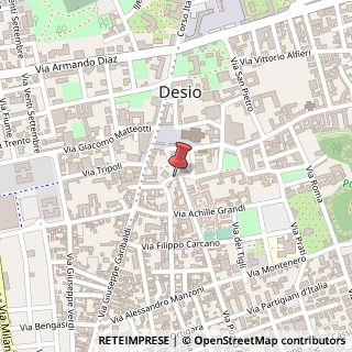 Mappa Via Pozzo Antico, 24, 20832 Desio, Monza e Brianza (Lombardia)