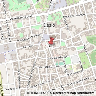 Mappa Via Olmetto, 29, 20832 Desio, Monza e Brianza (Lombardia)