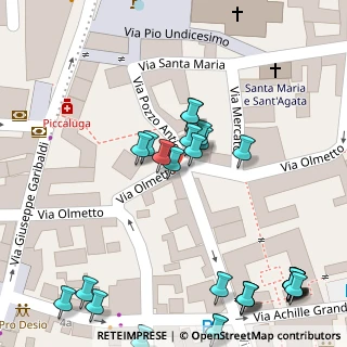 Mappa Via Olmetto, 20033 Desio MB, Italia (0.06071)