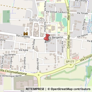 Mappa Via Conte Secco Suardo, 7, 20882 Bellusco MB, Italia, 20882 Bellusco, Monza e Brianza (Lombardia)