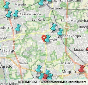 Mappa Via Erminio Rovagnati, 20832 Desio MB, Italia (3.17)