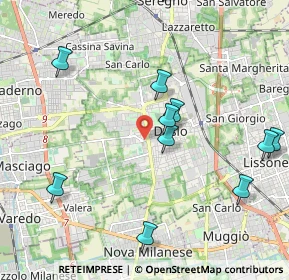 Mappa Via Erminio Rovagnati, 20832 Desio MB, Italia (2.51846)